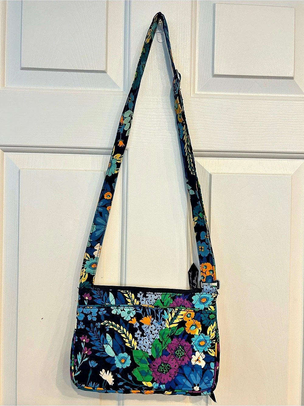 Vera Bradley Crossbody Bag Blue & Black